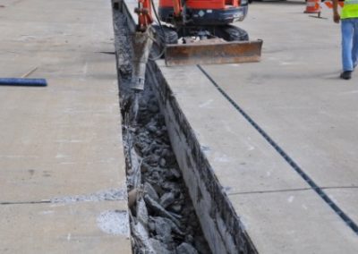 FWAATS Trench Drain & Concrete Apron, Bridgeport, WV