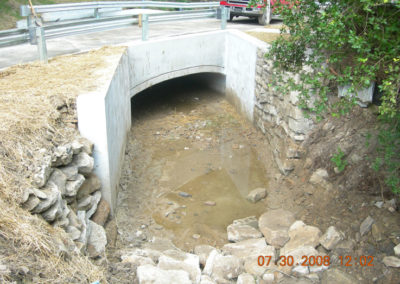 Porter Road Retaining Wall and Bridge Project / Charleston, WV
